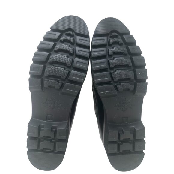 The Office of Angela Scott Miss Lucy Derby Black Wingtip Platform Oxford 13 - Picture 11 of 16